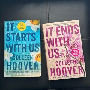 Colleen Hoover | Book Bundle It Ends With Us & It Starts With Us Lot Of Two